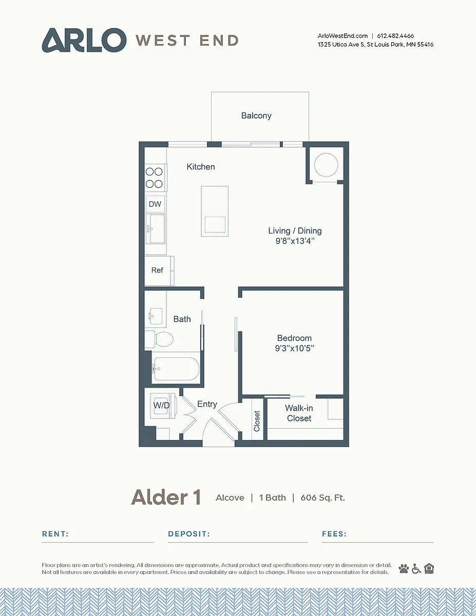 Floor plan Alder 1