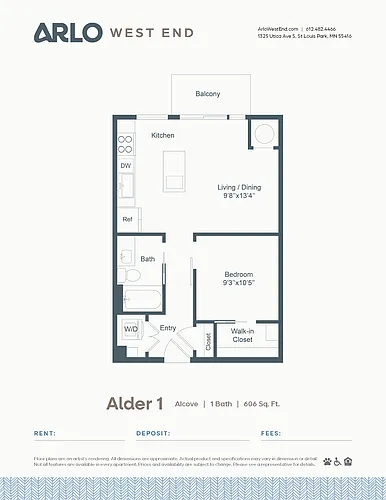 Floor plan Alder 1