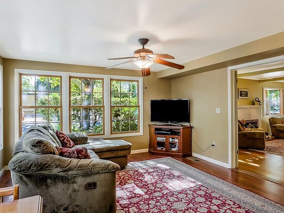Separate family room.