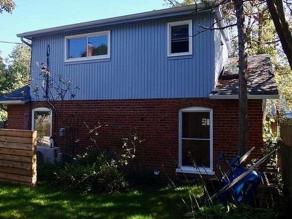 Exterior facing main house