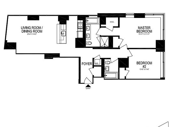 2nd image of 200 N End Ave APT 26D