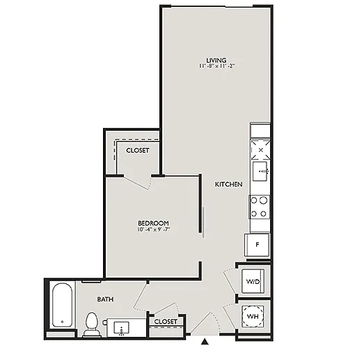 Floor plan Woodley