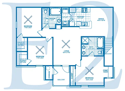 Floor plan E2