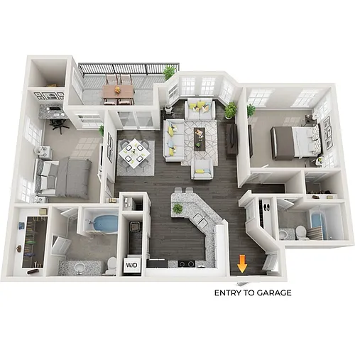 Floor plan Sultan with Garage