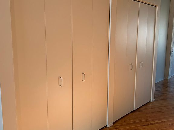 Large hallway closets