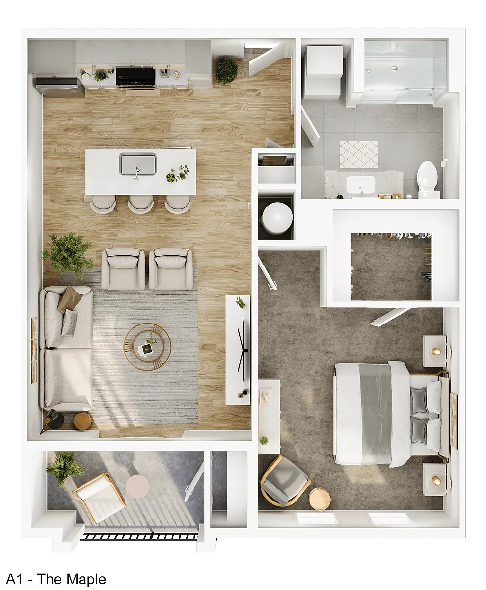 Floor plan Maple