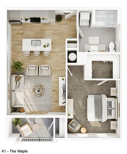 Floor plan Maple