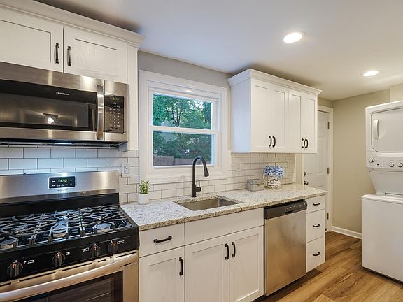 First floor kitchen and laundry