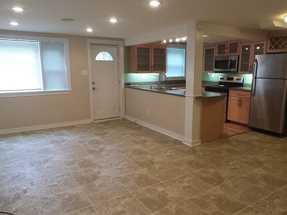 This is a wide angle shot before the flooring was replaced