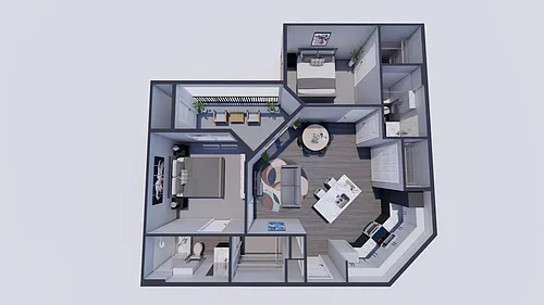 Floor plan Ponderosa