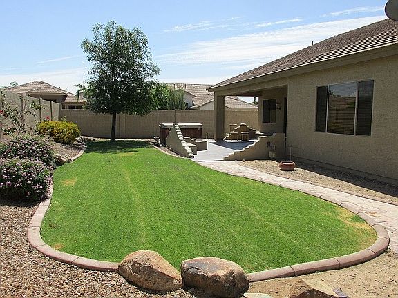 Rear yard