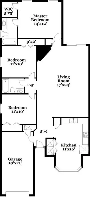 3 bed, 2.0 bath, 1386 sqft, $2,220 — Photo 2
