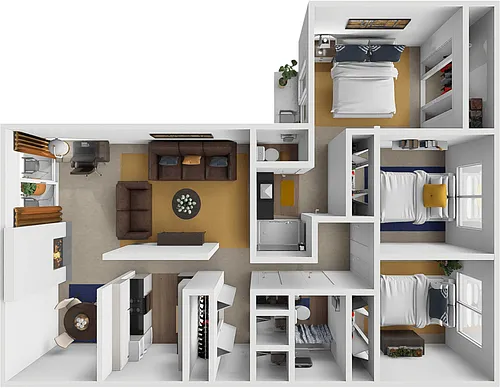 Floor plan Paddock I