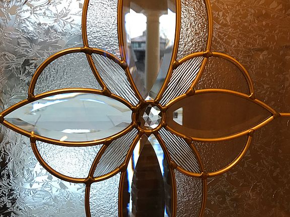 Stained glass front door