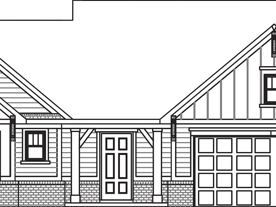 CR1859 Farmhouse Elevation
