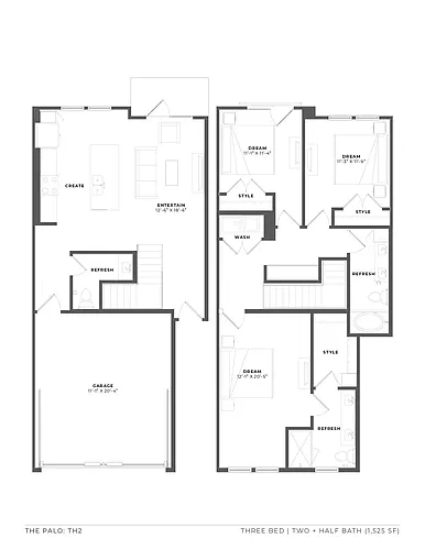 Floor plan TH2