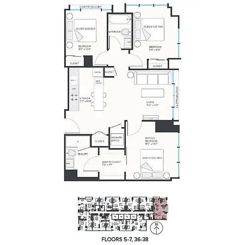 Floor plan 3809