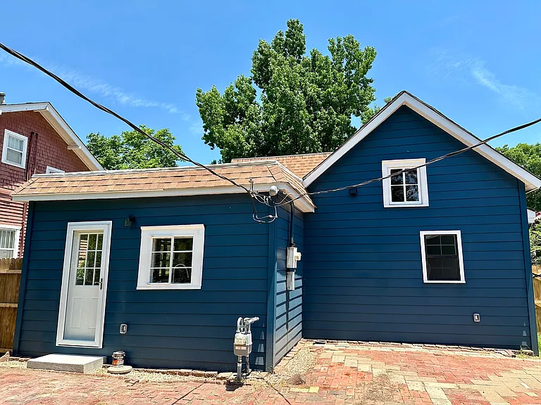 Backdoor of house