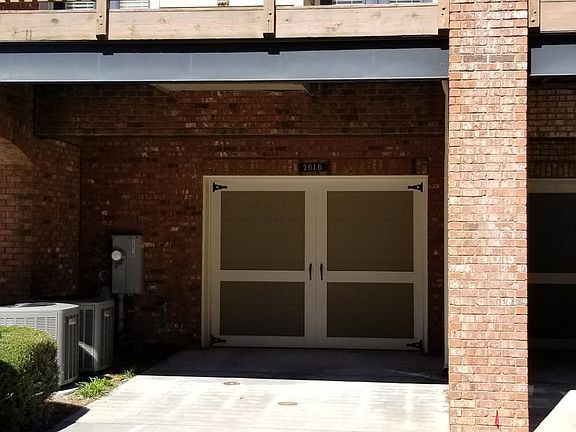 Garage and walk out patio