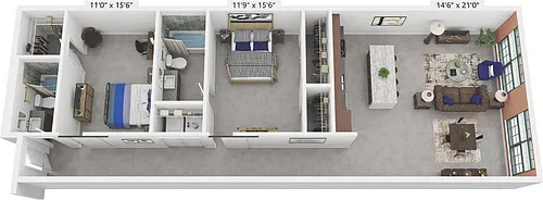 Floor plan Andrew Wyeth