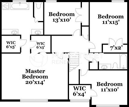 primary bedroom