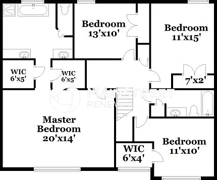 primary bedroom