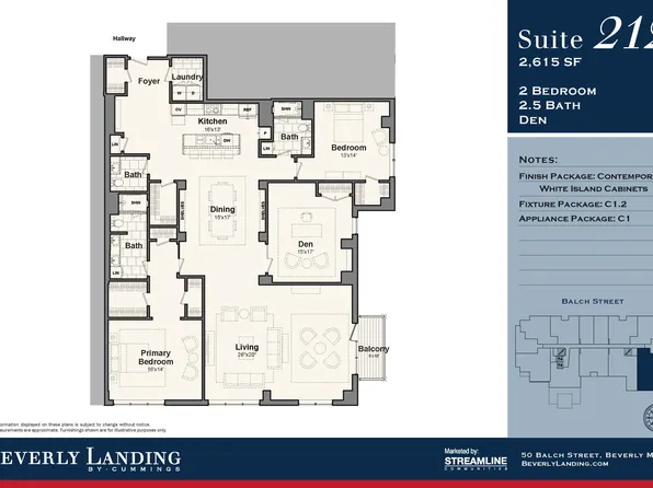 212 Plan, Beverly Landing