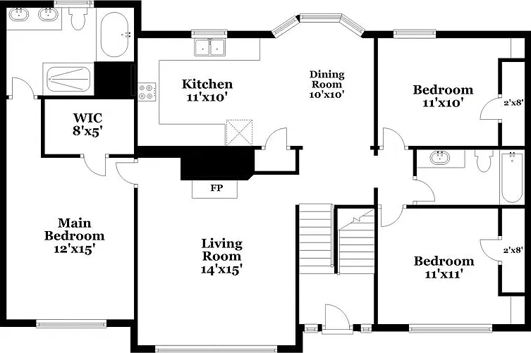 5 bed, 3.0 bath, 2070 sqft, $2,405 — Photo 3