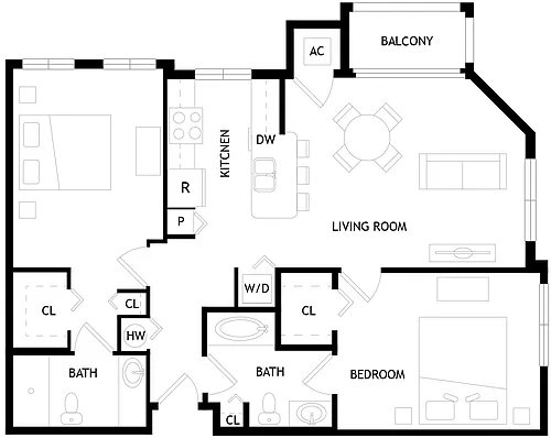 Floor plan B3