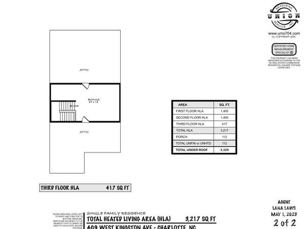 409 W Kingston Ave, Charlotte, NC 28203