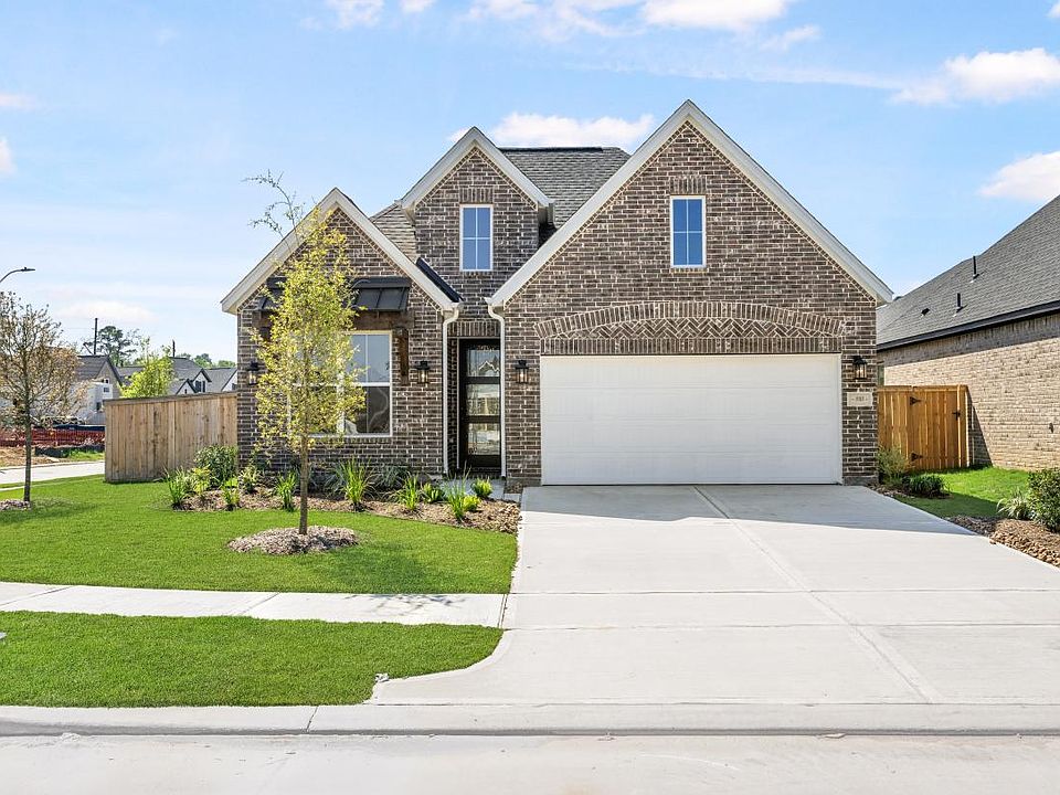Traditional brick home on corner home site