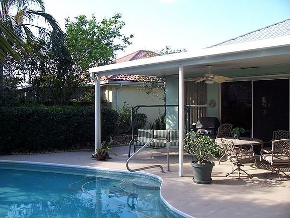 Back yard ~ pool and patio