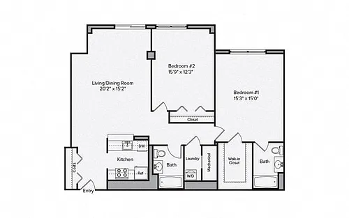 Floor plan B5-B