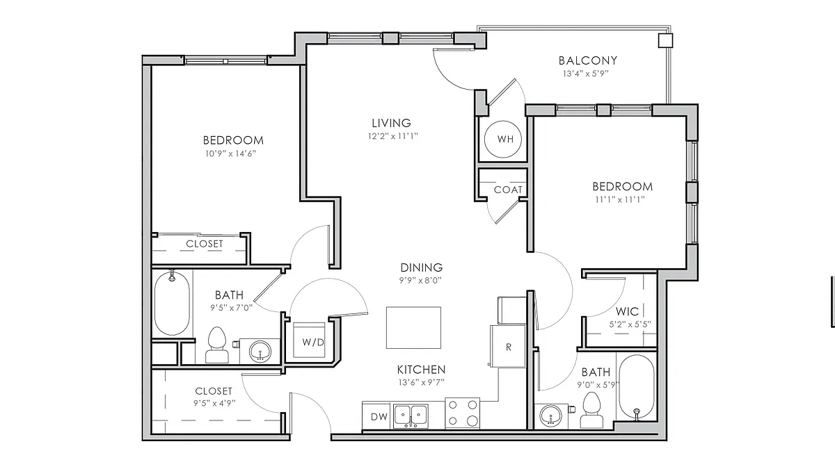Floor plan B14