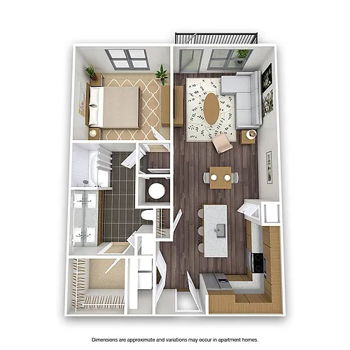Floor plan Hondo Platinum