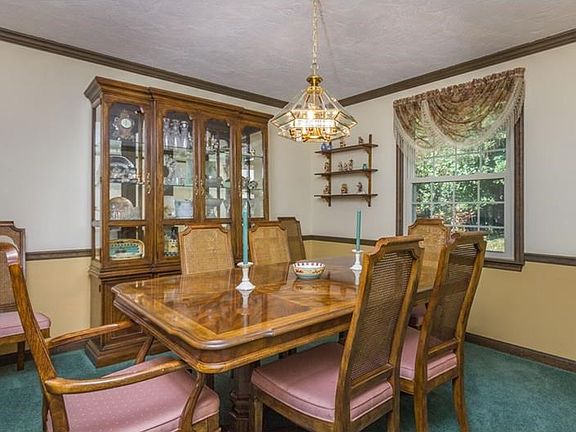 Bright formal Dining room.