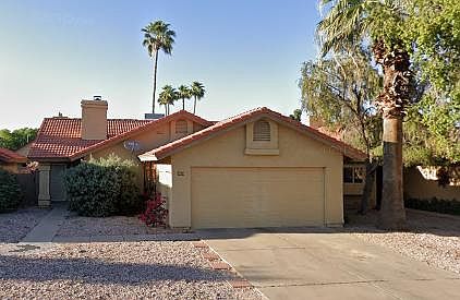 Front yard; 2 Car garage