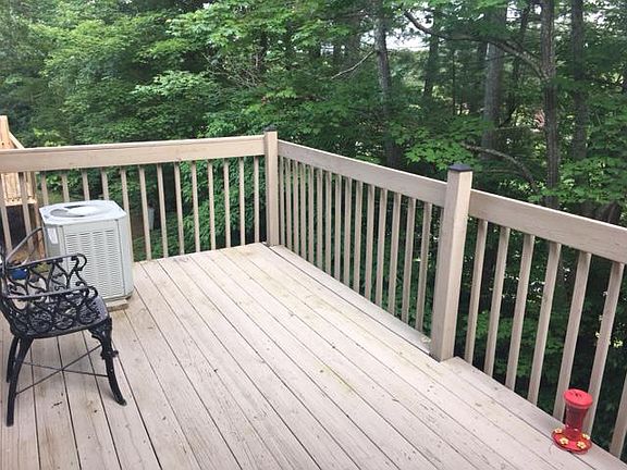 Rear deck with views