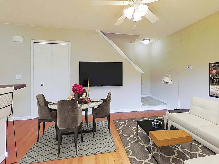 Living and Dining Rooms
