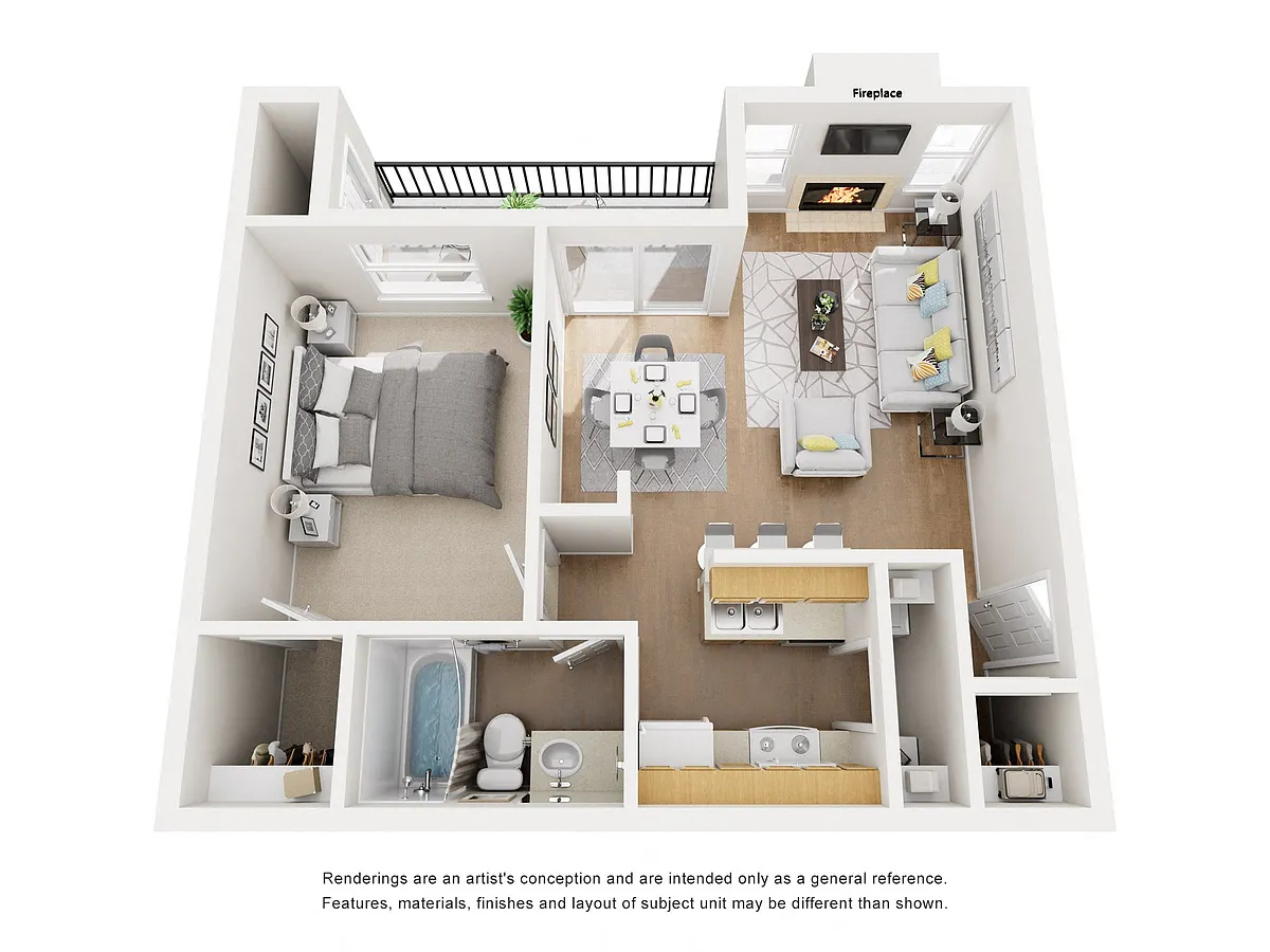 Floor plan Midway