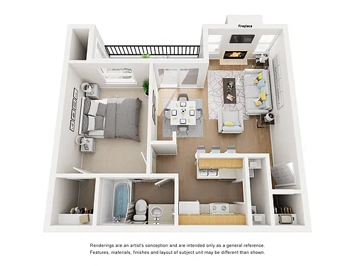 Floor plan Midway