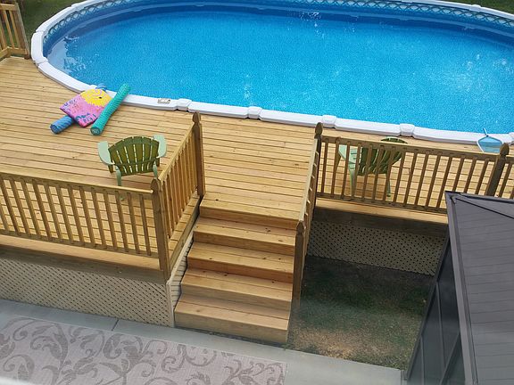17x33 Pool w/deck (2018)