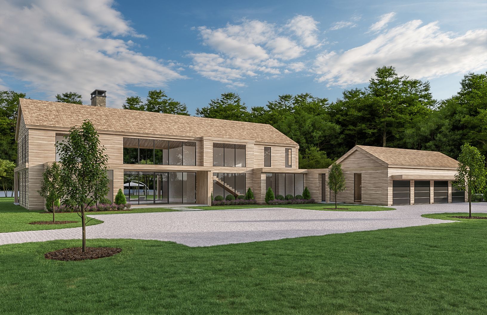  Rendering of Front Elevation
