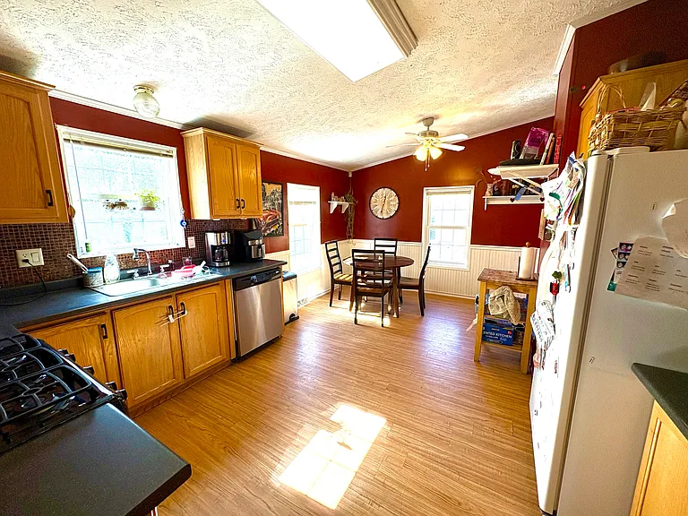 Kitchen with dining