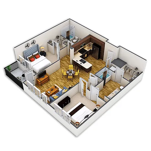 Floor plan Lawrence