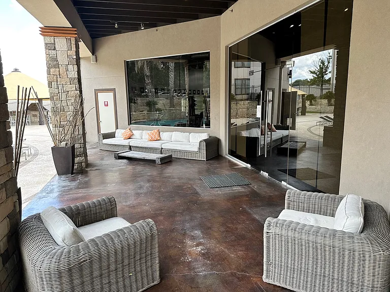 Swimming Pool Covered Lounge