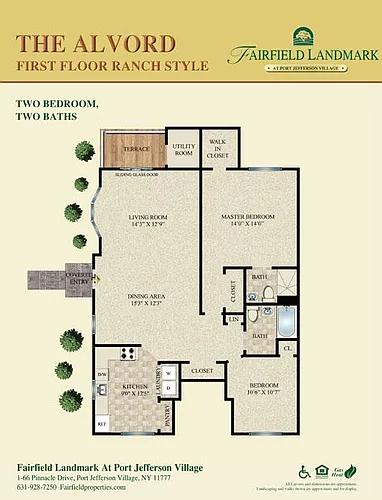 Floor plan The Alvord
