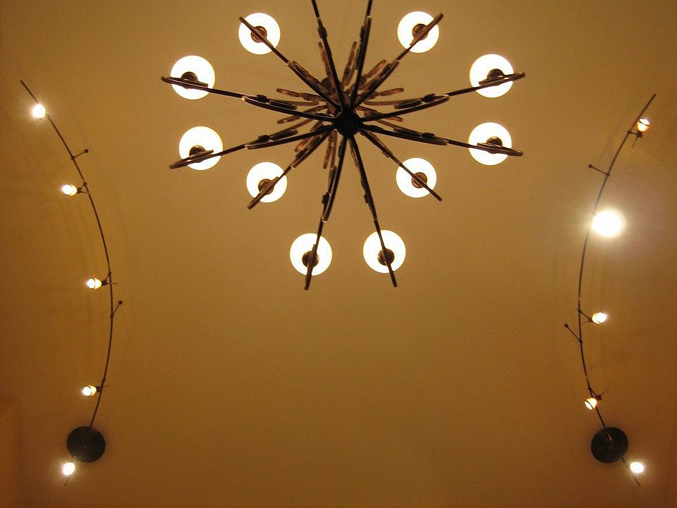 Custom Chandelier at Great Room