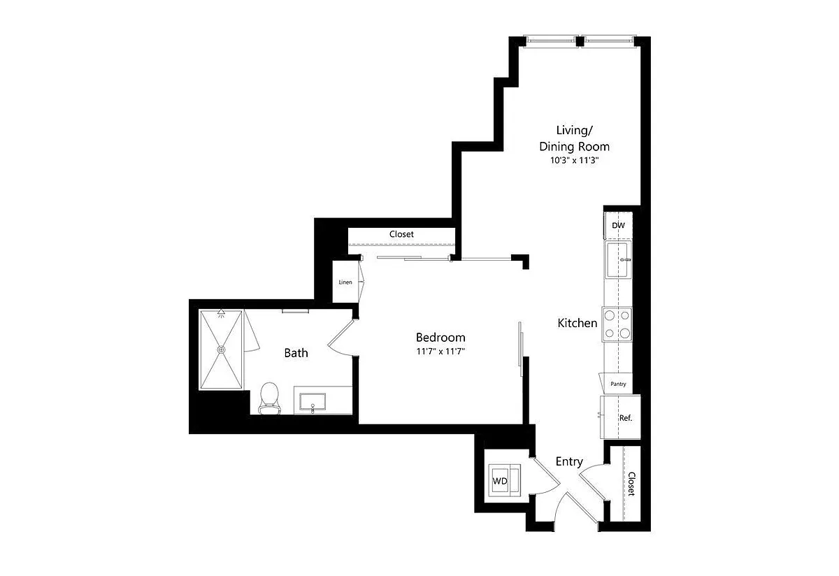 Floor plan 0E1