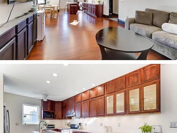 Open concept kitchen & living room